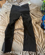 extremely ME! Girls Black Denim Jeans, Bootcut Solid, Cotton/Spandex, 14