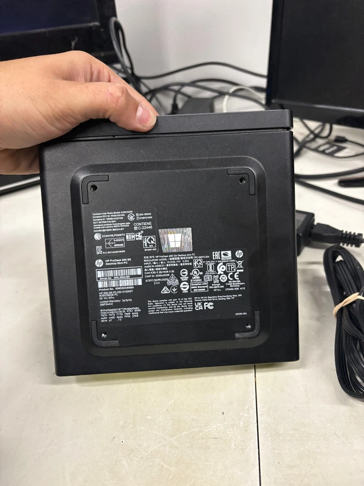 HP ProDesk 600 G6 DM Core i3-10300T 3.0 GHz 8 GB DDR4 Windows 10 Needs Activate - Image 3 of 4