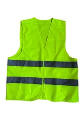 5 Stück Warnwesten Auto Warnweste 360° Reflektierend Rundum mit Reflektorstre