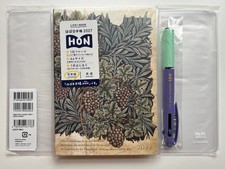 NEW 2027 Hobonichi Techo HON A6 V A Vine W/ Clear Cover 2027 Pen JAPANESE