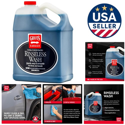 #ad Eco Friendly Rinseless Car Wash Gallon 128 Fl. Oz No Rinse Detailing Solution $189.99