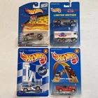 Lot of 4 HOT WHEELS Vintage Limited Edition Die-Cast 1998-2001 Free Shipping