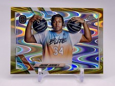2021-22 TOPPS CHROME OTE #86 JAHZARE JACKSON SP# 18/50 GOLD RAYWAVE REFRACTOR RC