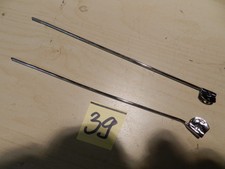 Produktbild - 1 Paar Wischerblätterarme 19 cm lang - verchromt - wie neu