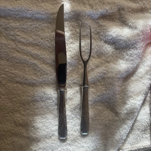 Candlelight by Towle Sterling Silver 2 piece Carving Set, gently used