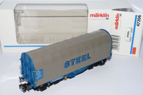 Märklin H0 47206 ++ Schiebeplanenwagen Shimmns Steel der ÖBB in OVP ++ #D2_251 | Condition: Gebraucht