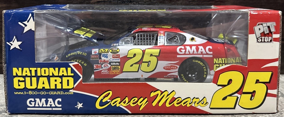 2007 Casey Mears #25 National Guard 1/24 Action Pit Stop Nascar