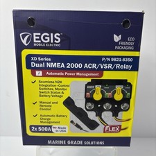 Egis Dual XD - NMEA 2000 - ACR/Relay w/Knobs 8 Position DT (9821-8350) (NEW)