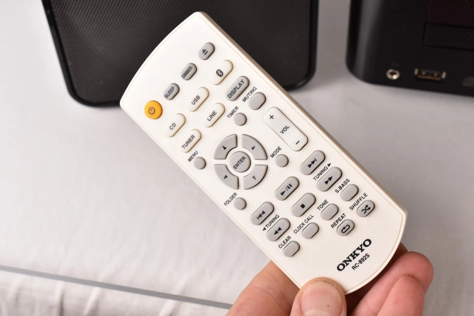 Onkyo CR-265 Hi-Fi Mini Stereo System Bluetooth CD Player Radio D-T25 w/Remote - Image 2 of 4