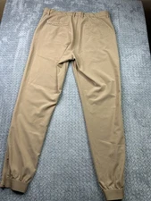 Primo Golf Joggers Men 34 Tall Khaki Lightweight Stretch Performance Pants Taper