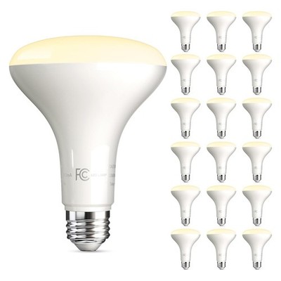 12 Pack E26 10W LED Flood Light Bulbs Dimmable 75W Equivalent Warm White 3000K