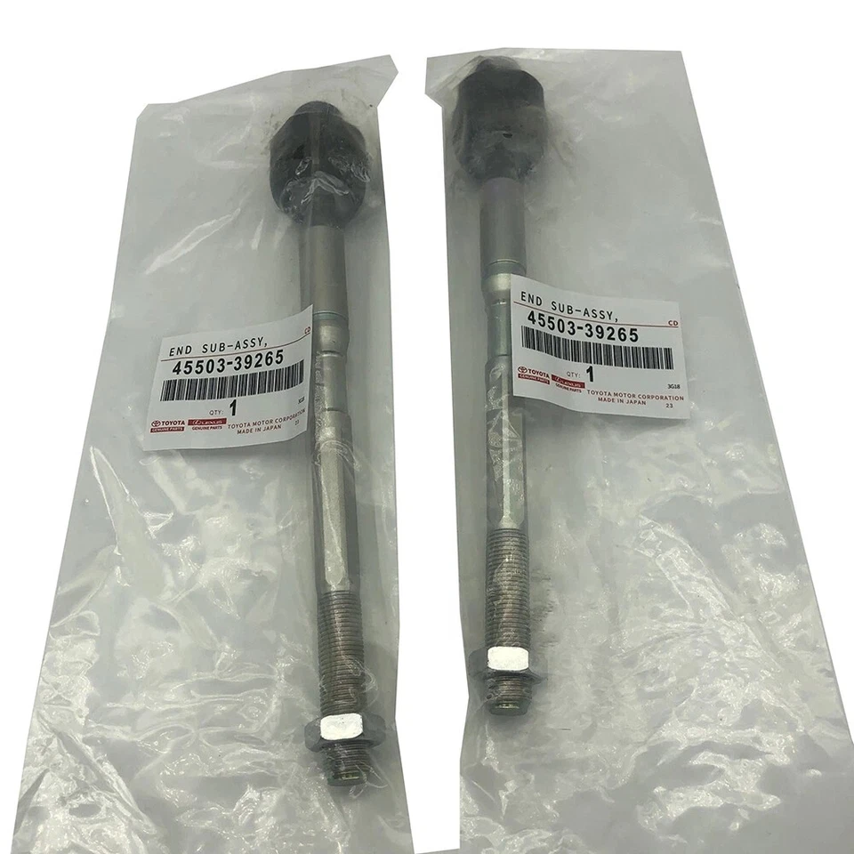 OEM Toyota 4RUNNER TACOMA FJ GX460 Inner Tie Rod KIT x 2 45503-39265 Sankei 555 Foto 3 de 4