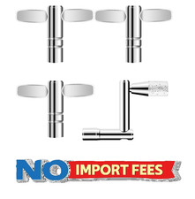 Drum Keys 3 Pack Universal Drum Tuning Key with Continuous Motion Speed Key