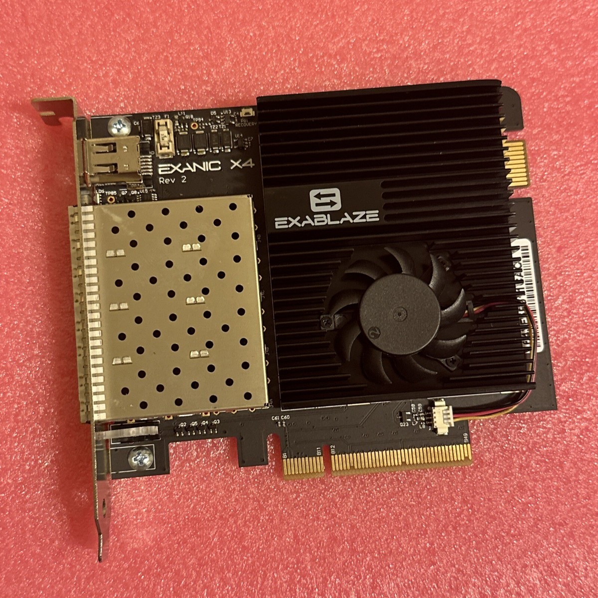Exablaze ExaNIC X4 4-Port Ultra Low Latency 10GbE/1GbE PCIe2 Exablaze ExaNIC X4 4-Port Ultra Low Latency 10GbE/1GbE PCIe2