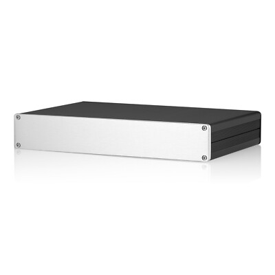 Aluminum Amplifier Chassis Cabinet Enclosure DIY Case Box 259×168×43mm for DAC