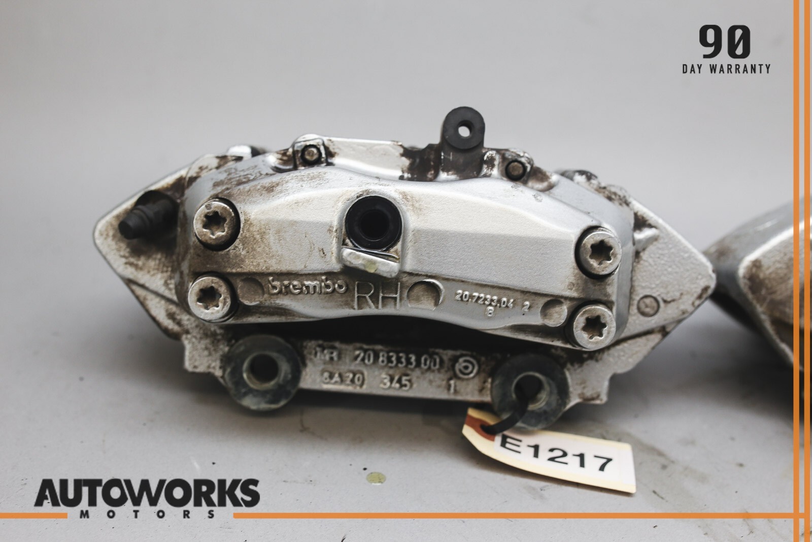 05-08 Maserati Quattroporte M139 Front Right & Left Brake Caliper Brembo Set OEM