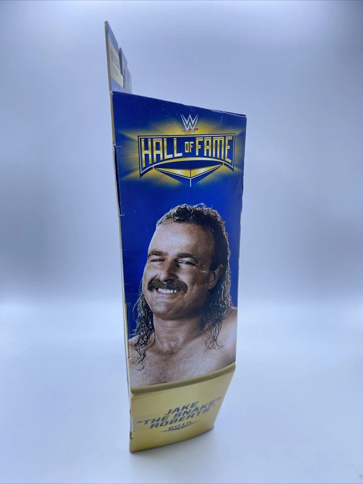 WWE 杰克蛇罗伯茨签名美泰名人堂精英摔跤人偶带 JSA LOA — 第 3/4 张图片
