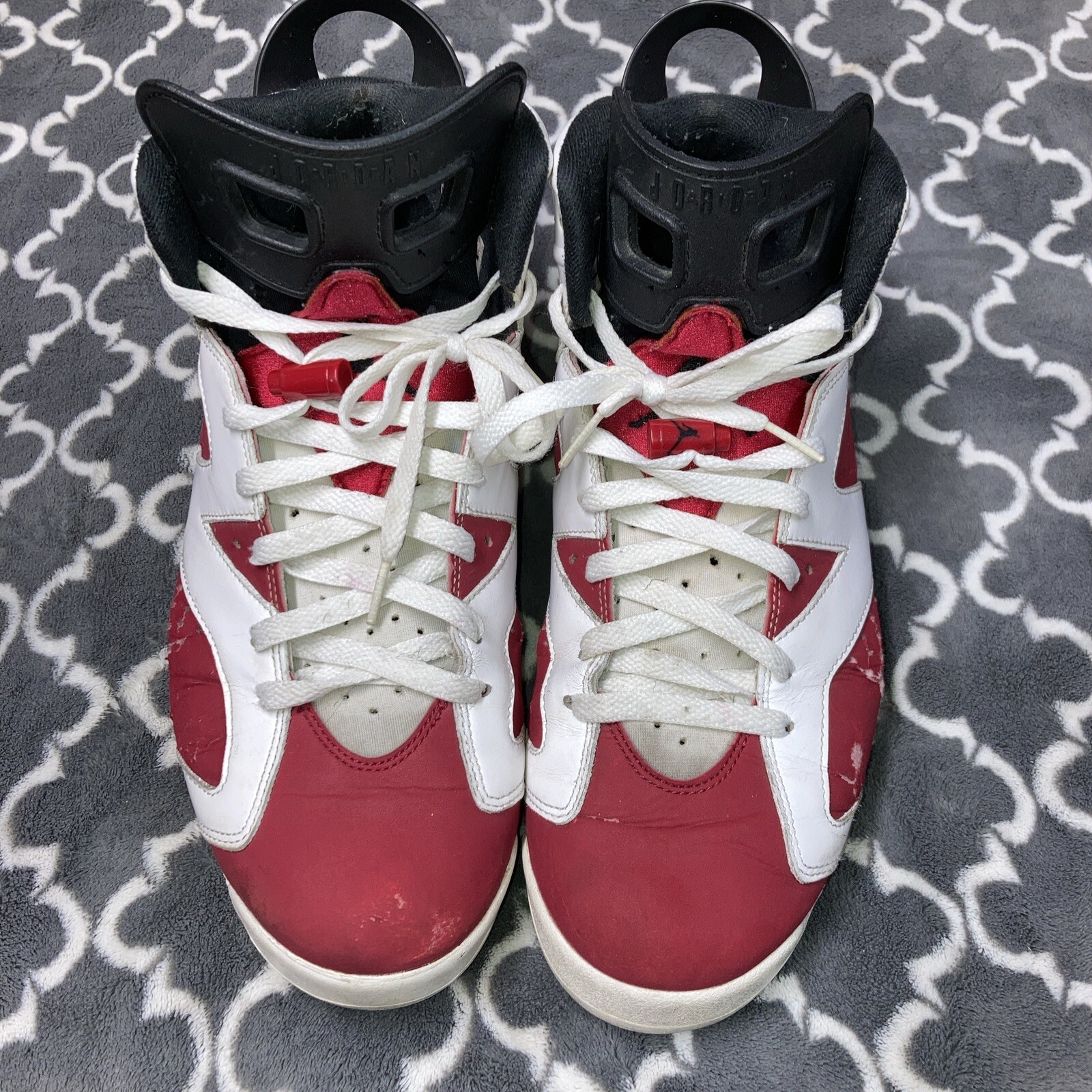 Nike Air Jordan VI 6 Retro Carmine Mens Size 12 384664160 2014 Beaters