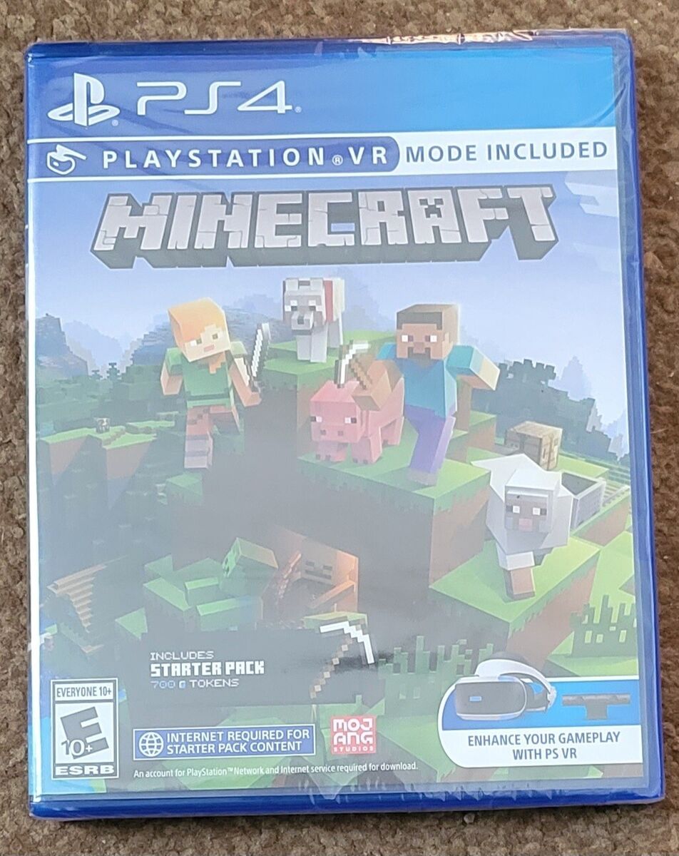 Minecraft Starter Collection VR Mode PlayStation 4 PS4