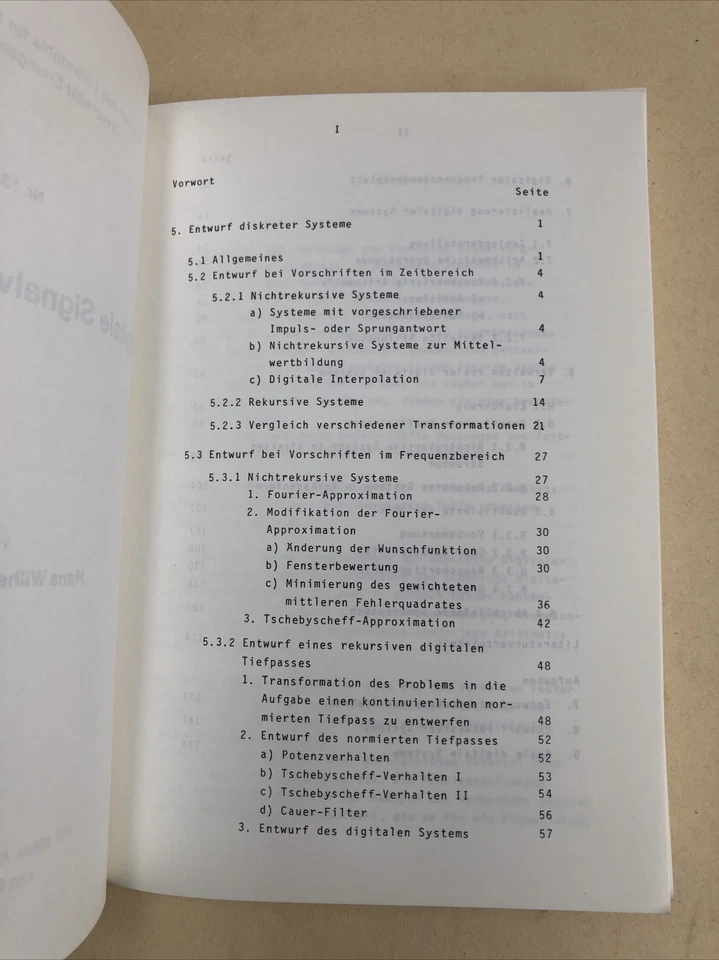 Digitale Signalverarbeitung. Band 2. Schüßler, Hans Wilhelm: - Bild 3 von 4