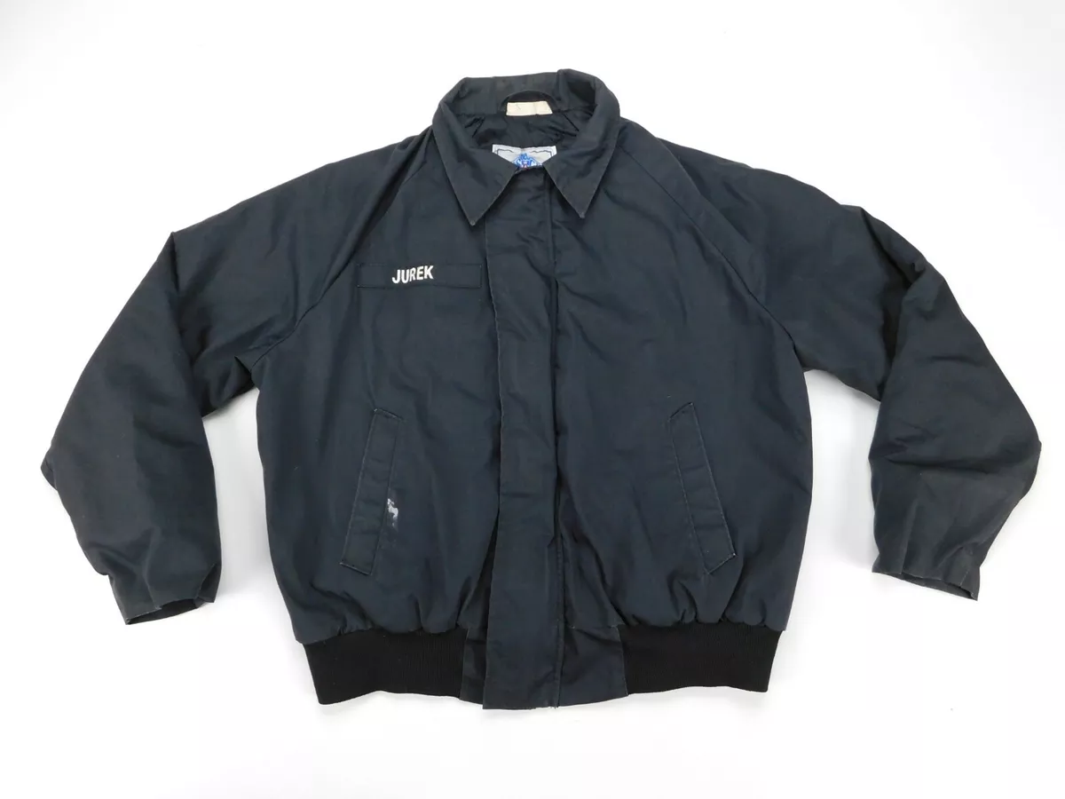 USN US Navy Unisex Utility Jacket BlackUniform Coat Small XX-Short