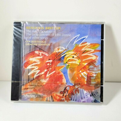 Benjamin Britten The Red Cockatoo CD Holy Sonnets of John Donne 1995 BRAND NEW!