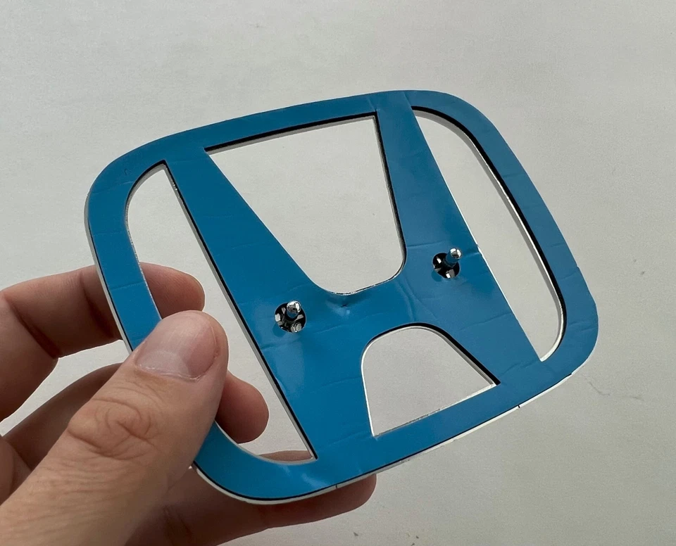 Logotipo de insignia emblema de parrilla delantera para Honda Element Civic Fit CRV 2007-2008 Insight Foto 3 de 4