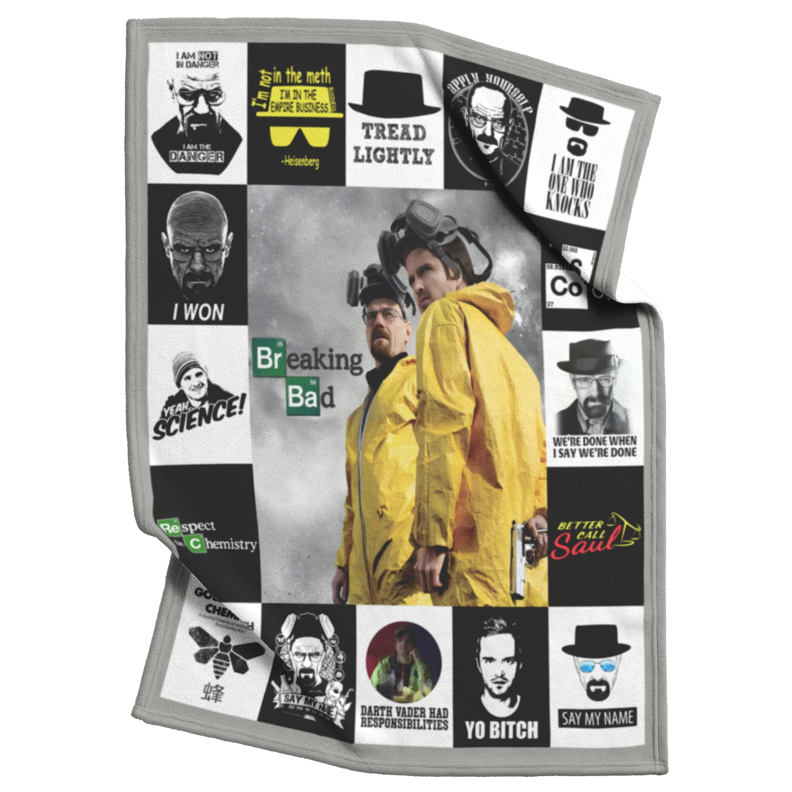 Breaking Bad Blanket, Breaking Bad TV Series Fleece, Sherpa Blanket