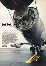 1972 Raytheon: Jet Set Vintage Print Ad