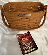 Longaberger 1997 Edition Dresden Tour Basket & product card