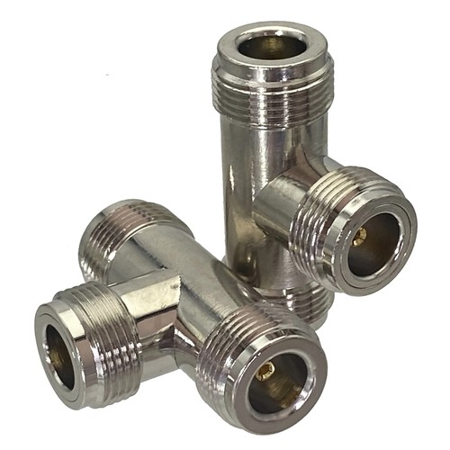 Adaptador 1 pieza N a N / SMA / F TV enchufe macho y conector hembra RF conector coaxial - Imagen 9 de 40