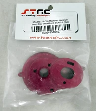 CNC Machined Alum. 1-Piece Center Motor Mount Axial SCX10 11, Red-STRC STA31377R