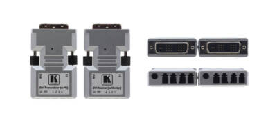 Kramer 610TR Detachable DVI Optical Transmitter and Receiver