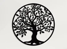 DEKADRON Metal Wall Art - Tree of Life - Family Tree Metal Wall Decor Home Of...