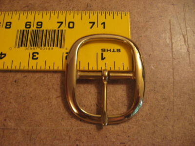 1 1/2'' Solid Brass Middle Bar Buckle (Pack Of 2)