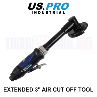 US PRO Industrial Extended Air Trennwerkzeug lange Reichweite Schaft 3'' Scheibe 8604