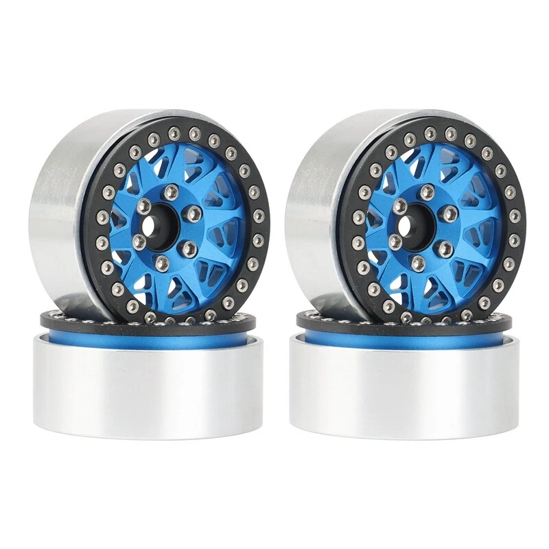 1.9” Beadlock Wheel Rim Hub for 1/10 RC Crawler Car Axial SCX10 90046 TRX4 RC4WD - Image 2 of 4