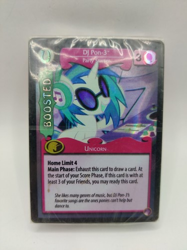 2x My Little Pony DJ Pon-3 Rock & Rave Theme Deck MLP Enterplay Hasbro - Picture 3 of 11