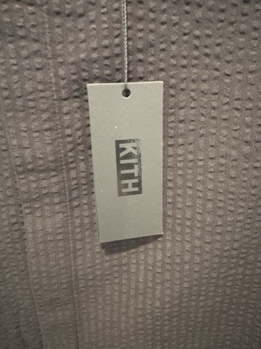 Kith Herren Hemd mit Knopfleiste Schwarz Größe XL Neu mit Etikett - Bild 2 von 10
