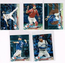 2018 TOPPS MINI ON DEMAND BLUE 528 MARCO ESTRADA #d 09/10 TORONTO BLUE JAYS