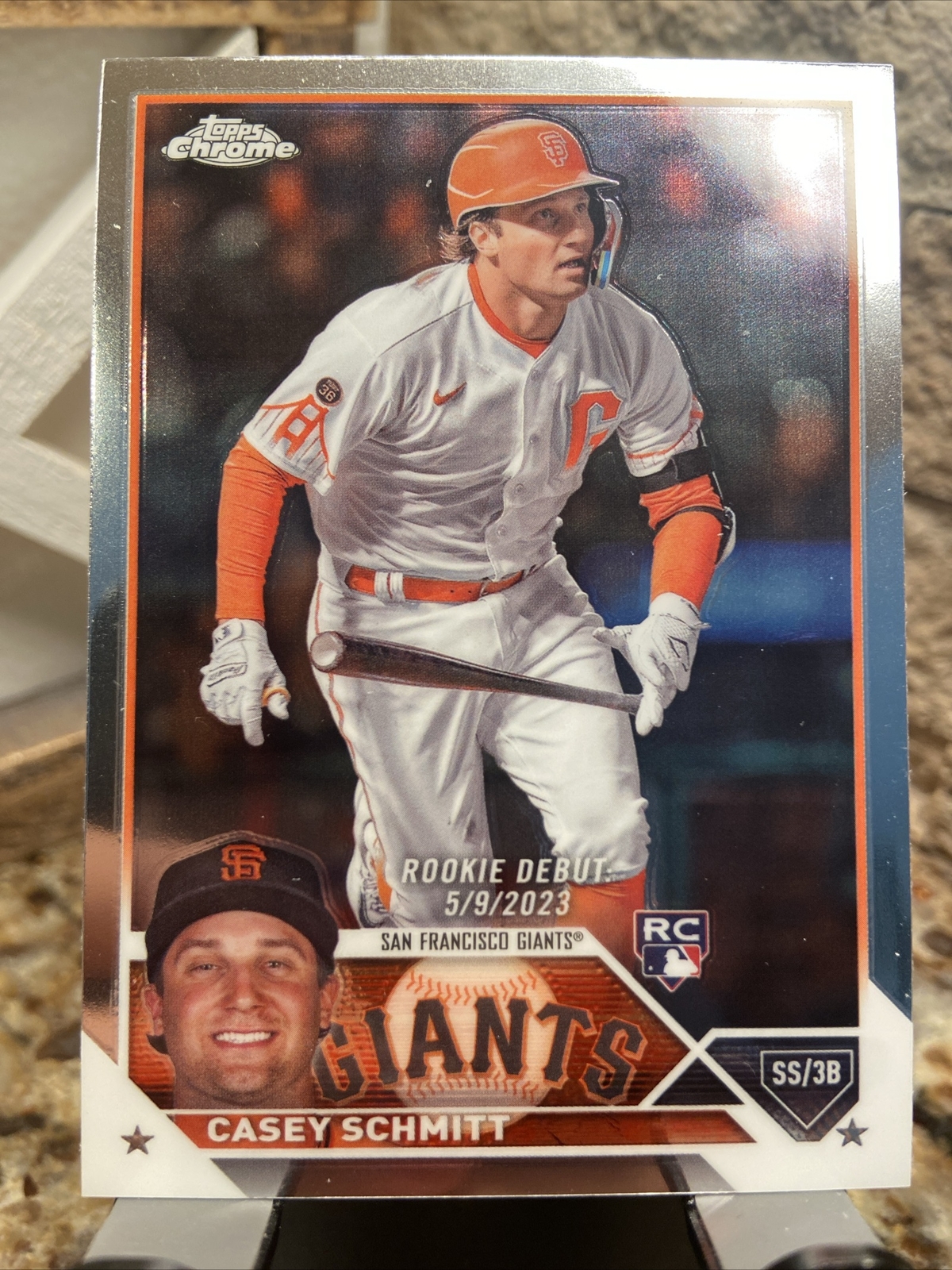 2023 Topps Chrome Update #USC134 Casey Schmitt Rookie Debut