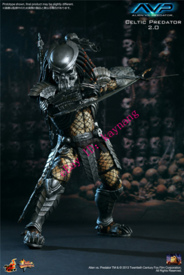 HOT TOYS MMS221 Alien vs. Predator 1/6 Celtic Predator Action