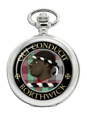 Borthwick Scottish Clan Pocket Watch
