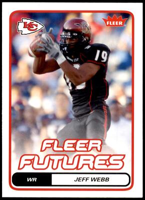 Jeff Webb #147 2006 Fleer