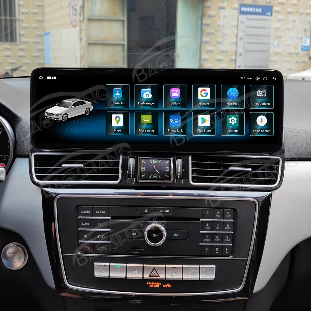 Écran Autoradio Android 14.9 Pouces Avec CarPlay Pour Mercedes GLE GLS 2015-2018 - Neuf