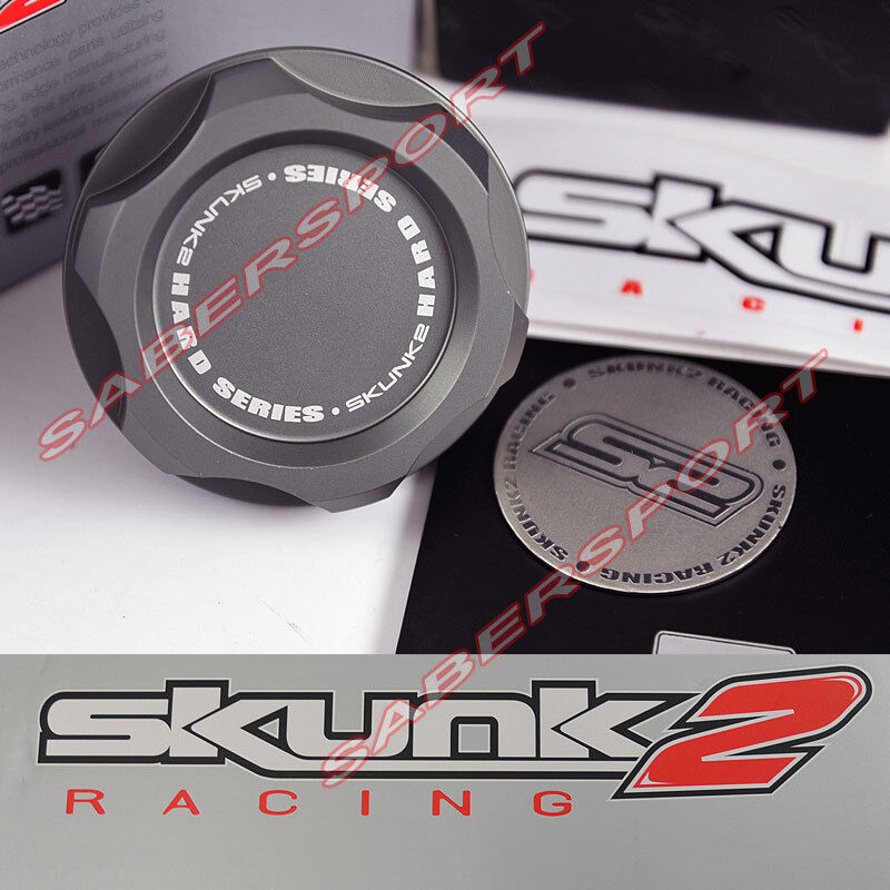 Skunk2 Hard Anodized Billet Oil Cap for Accord Civic CRX Prelude S2000 Integra