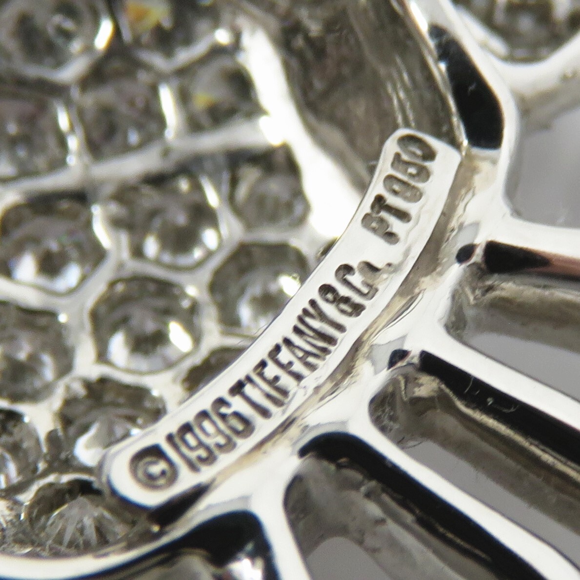 NYJEWEL Tiffany & Co. Platinum Tahitian Pearl & 87 Diamonds Crab