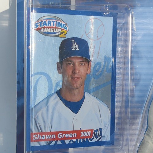 Shawn Green Los Angeles Dodgers MLB Starting Lineup action figure & card Hasbro - Picture 2 of 10
