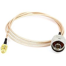 Type N Male to RP-SMA Female Adapter Pigtail RG316 Coax Cable Lead 1M High Qual