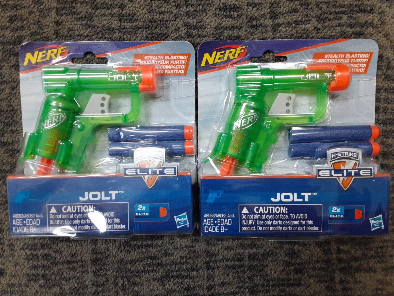 Nerf Elite Jolt-Lance darts-8 years +-free shipping-Hasbro